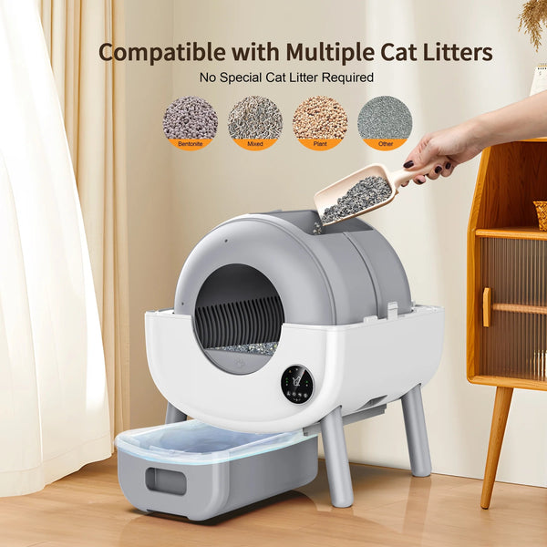 Smart Self-Cleaning Litter Box