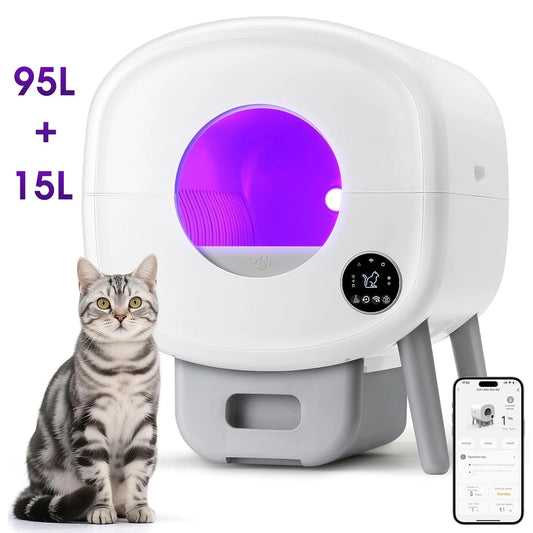 Smart Self-Cleaning Litter Box